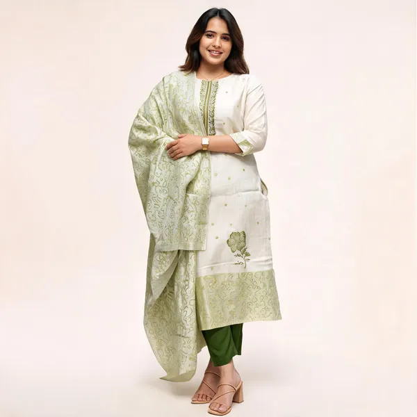 Ivory_Printed_Straight_Kurta_Set_For_Women