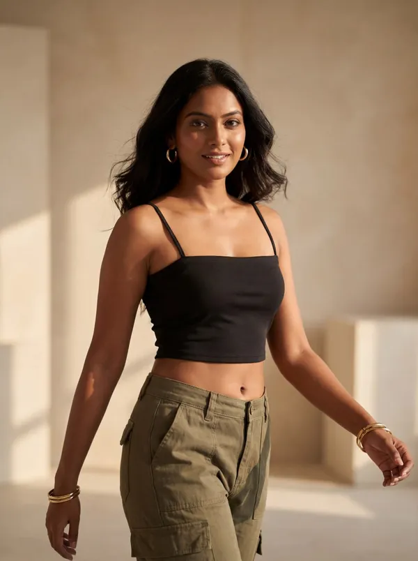 Black_Cropped_Camisole_Top_For_Women