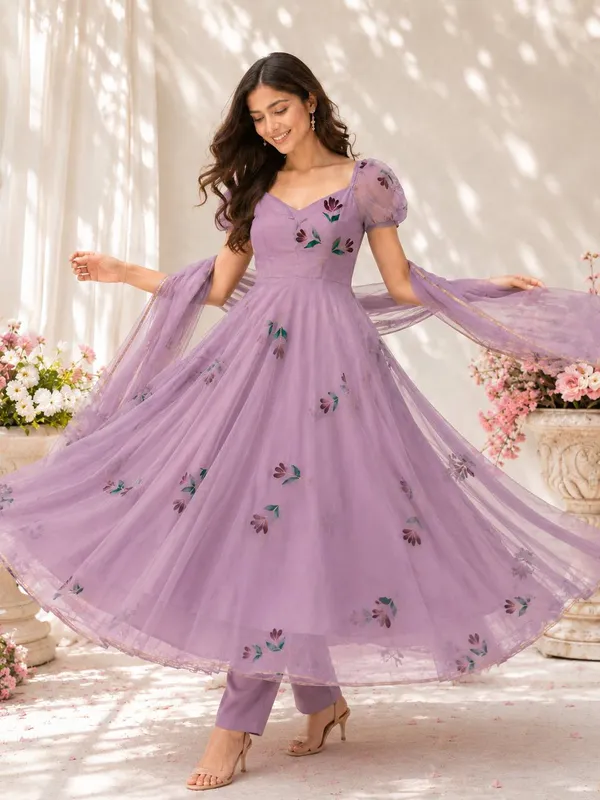 Purple_Printed_Anarkali_Suit_Set_For_Women