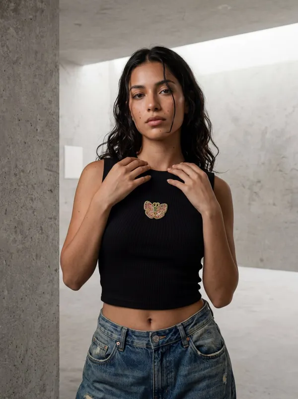 Black_Ribbed_Crop_Top_For_Women