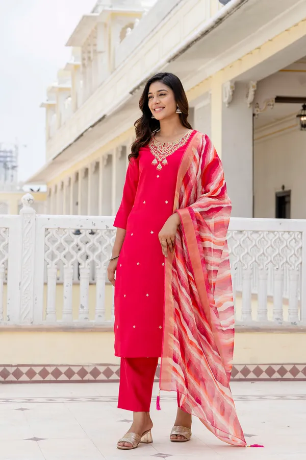 Pink_Embroidered_Straight_Kurta_Set_For_Women