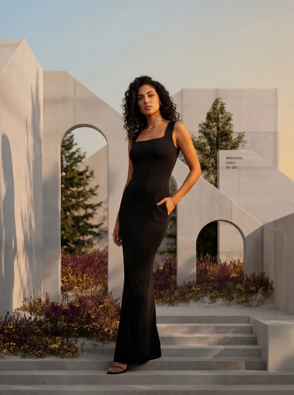 Black_Fitted_Maxi_Dress_For_Women