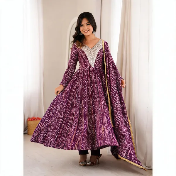 Purple_Printed_Anarkali_Suit_Set_For_Women