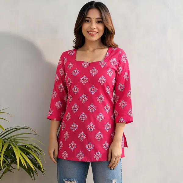 Pink_Printed_Relaxed_Fit_Tunic_For_Women