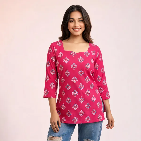 Pink_Printed_Relaxed_Fit_Tunic_For_Women