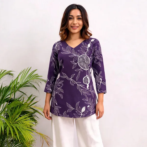 Purple_Printed_Straight_Kurta_For_Women