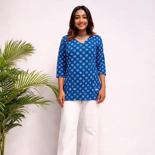 Blue_Printed_Straight_Kurta_For_Women