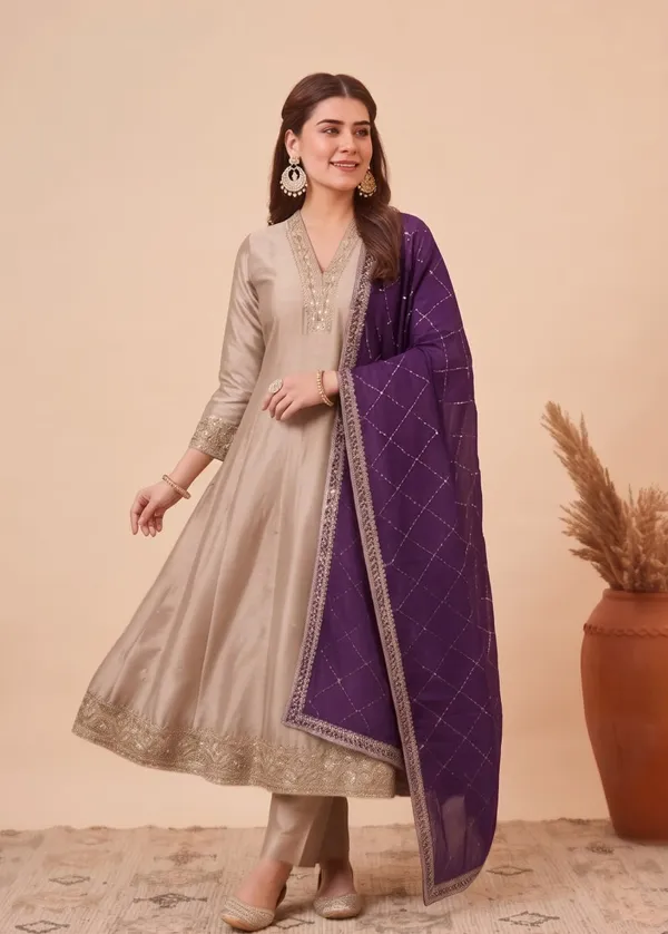 Beige_Embroidered_Straight_Kurta_Set_For_Women