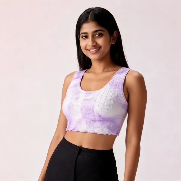 Lavender_Knit_Sleeveless_Crop_Top_For_Women