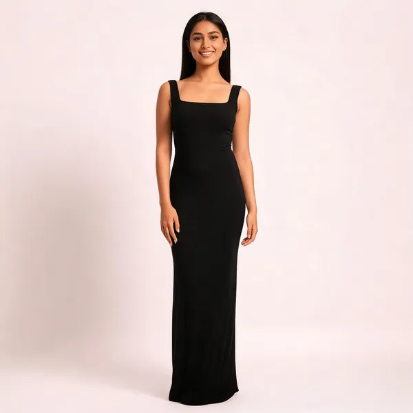Black_Fitted_Maxi_Dress_For_Women