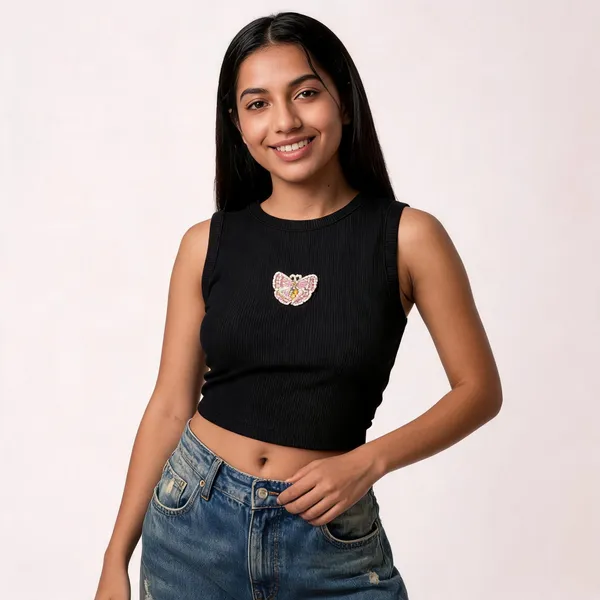 Black_Ribbed_Crop_Top_For_Women