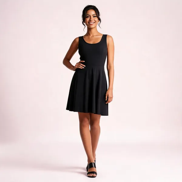 Black_Fit_And_Flare_Dress_For_Women