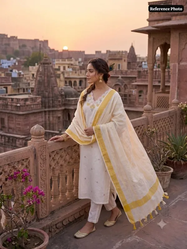 White_Embroidered_Kurta_Pant_Dupatta_Set_For_Women