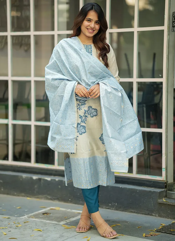 Cream_Straight_Kurta_Set_For_Women