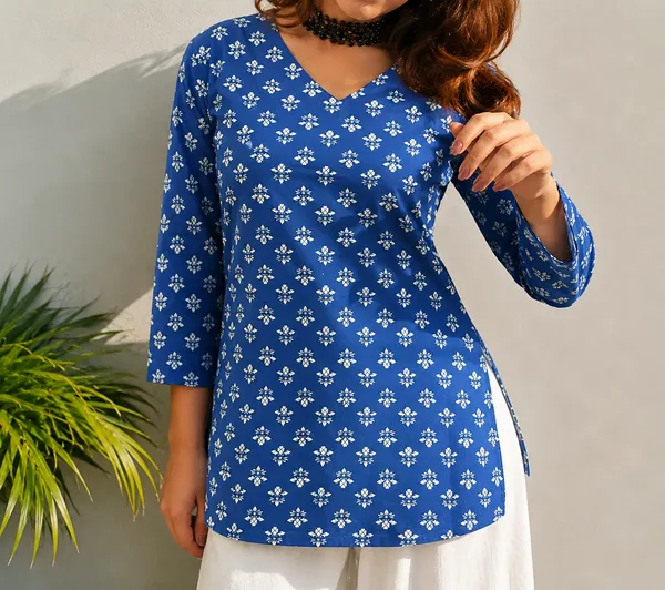 Blue_Printed_Straight_Kurta_For_Women