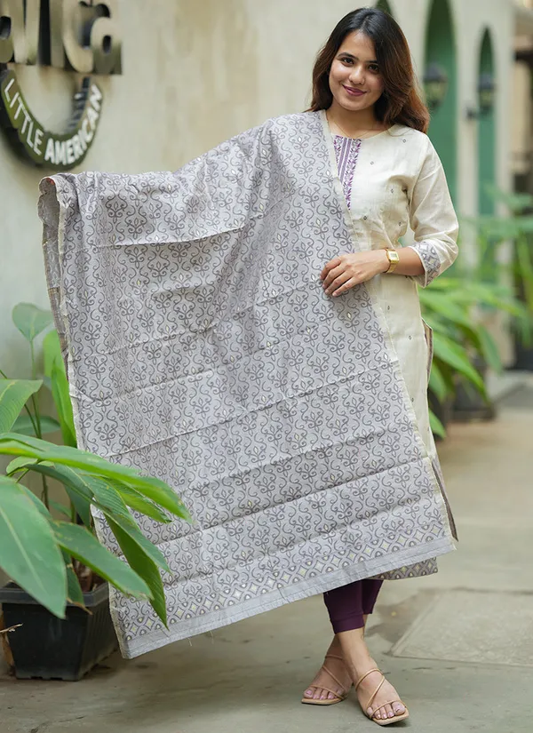Cream_Ethnic_Straight_Kurta_Set_For_Women