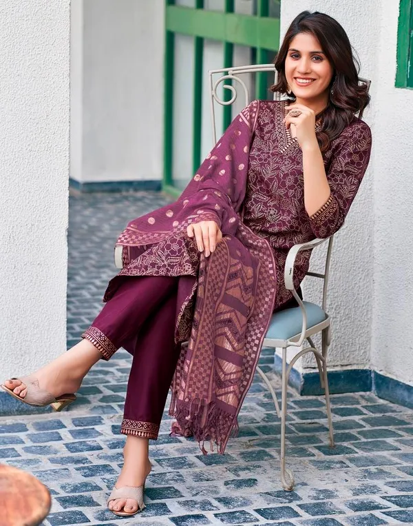 Purple_Printed_Straight_Kurta_Set_For_Women