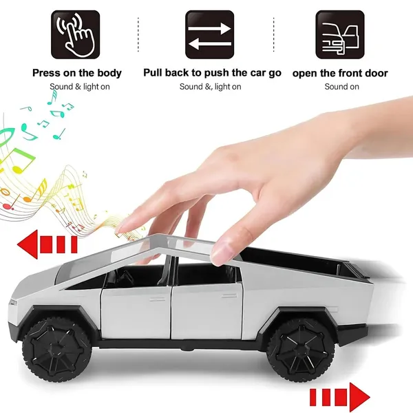 Silver_Alloy_Pull_Back_Pickup_Truck_Toy_Vehicle