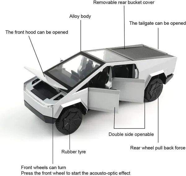 Silver_Alloy_Pull_Back_Pickup_Truck_Toy_Vehicle