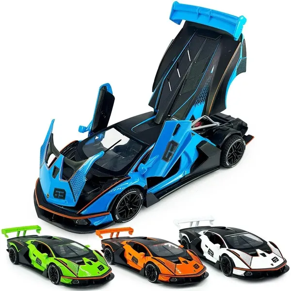 Blue_Alloy_Lamborghini_Car_Model_With_Opening_Hood
