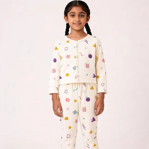 Cream_Muslin_Full_Sleeve_Night_Suit_For_Baby_Boy_Baby_Girl