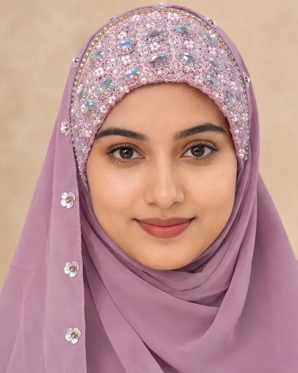 FAHAARI_Luxury_Embroidered_Georgette_Hijab_with_Diamond_Work