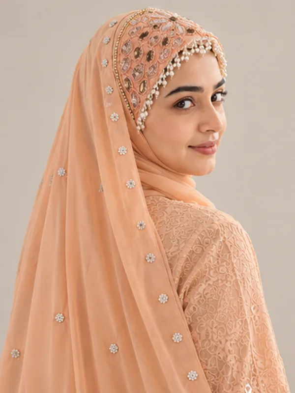 FAHAARI_Luxury_Embroidered_Georgette_Hijab_with_Diamond_Work