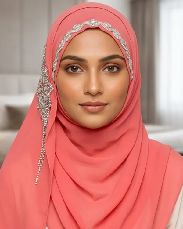FAHAARI_Luxury_Embroidered_Georgette_Hijab_with_Diamond_Work