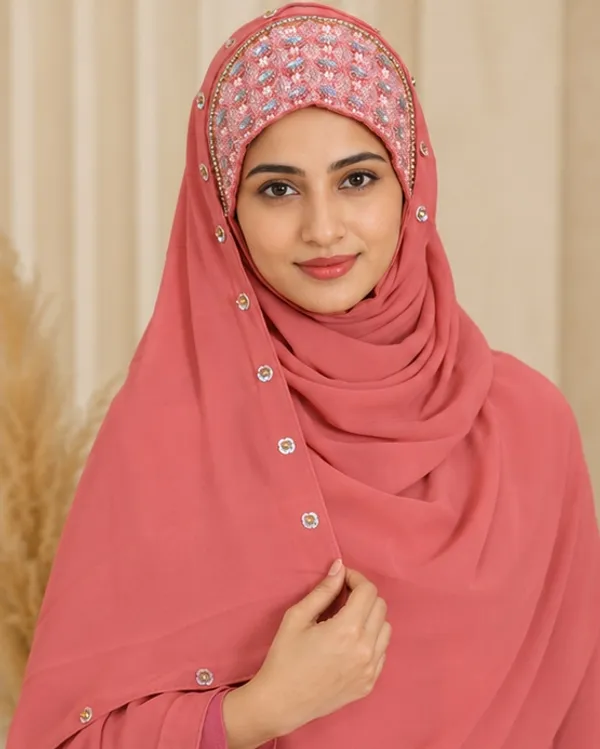 FAHAARI_Luxury_Embroidered_Georgette_Hijab_with_Diamond_Work