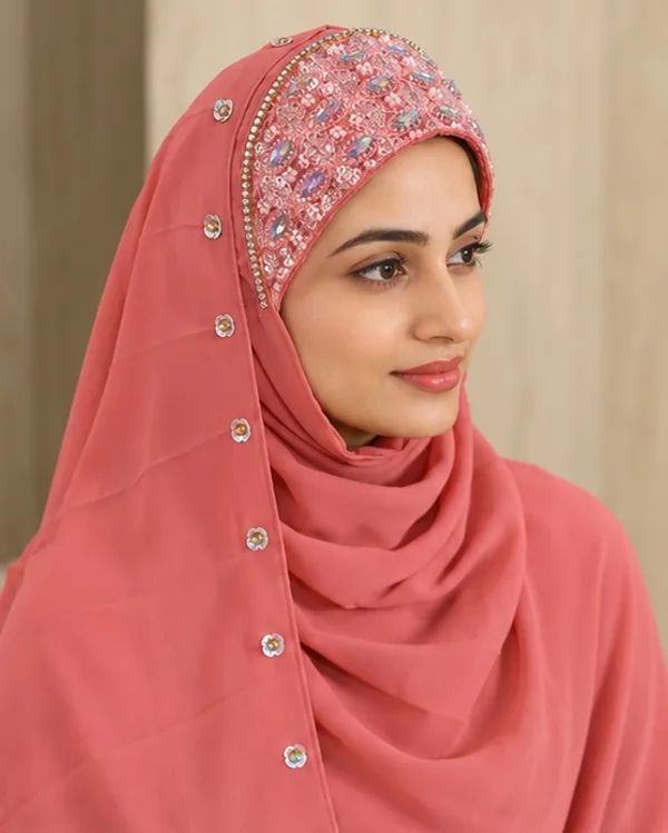 FAHAARI_Luxury_Embroidered_Georgette_Hijab_with_Diamond_Work
