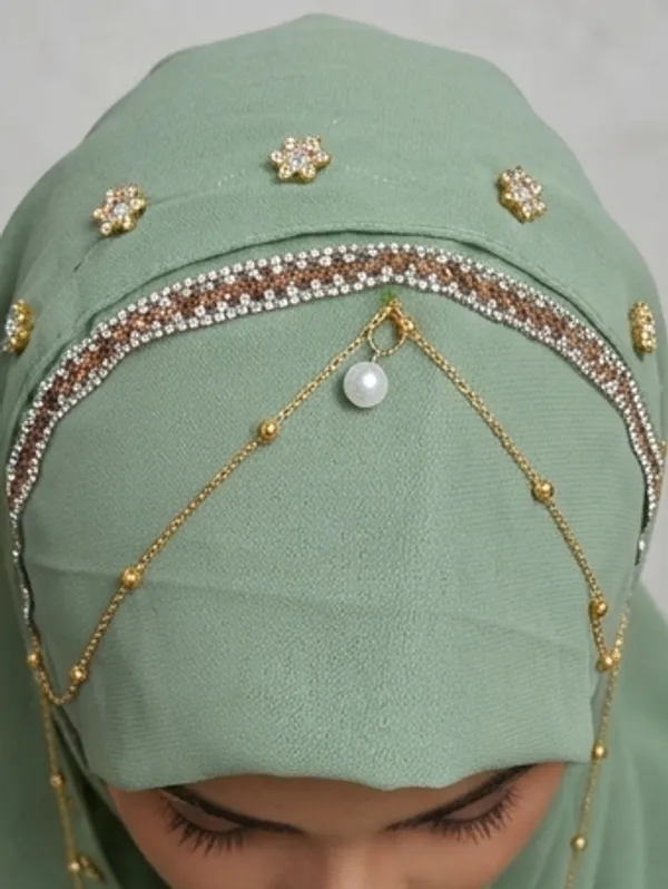 FAHAARI_Premium_Diamond_Work_Georgette_Hijab_for_Women