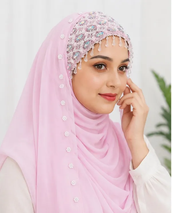 Pink_Georgette_Hijab_For_Women