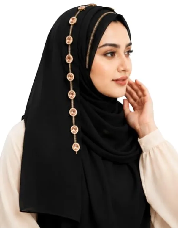Black_Georgette_Hijab_For_Women