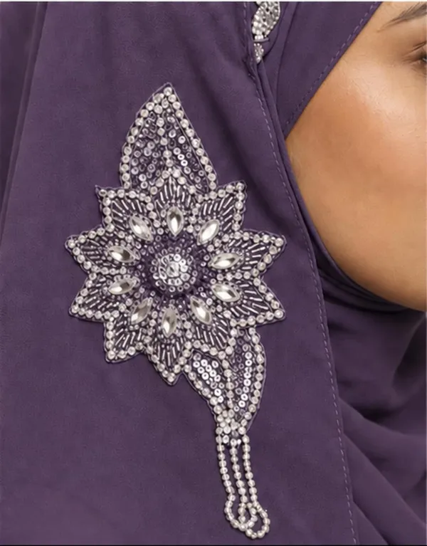 Lavender_Georgette_Crystal_Embroidered_Hijab_For_Women