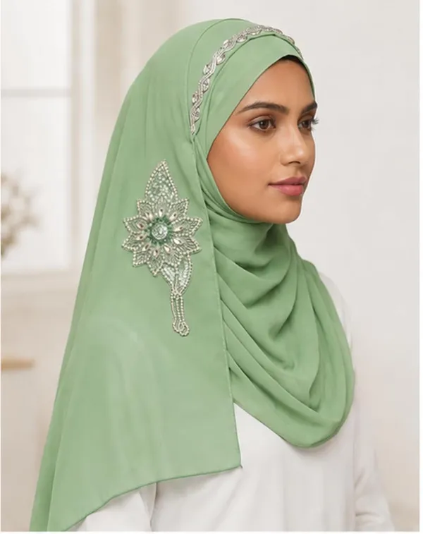 Pista_Georgette_Crystal_Embroidered_Hijab_For_Women