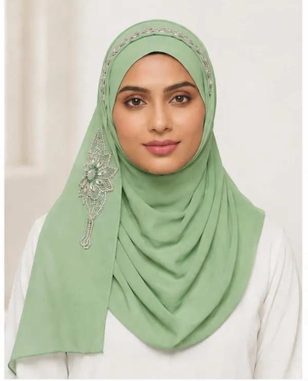 Pista_Georgette_Crystal_Embroidered_Hijab_For_Women