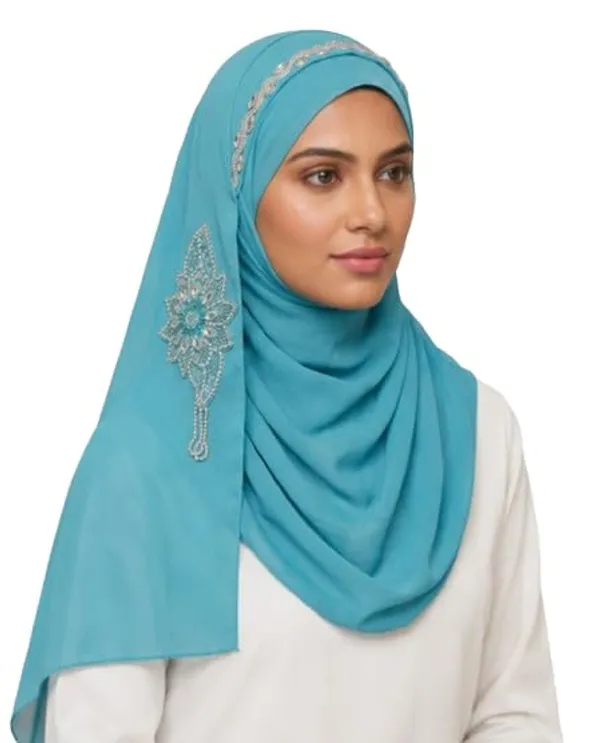 Sky_Blue_Georgette_Crystal_Embroidered_Hijab_For_Women