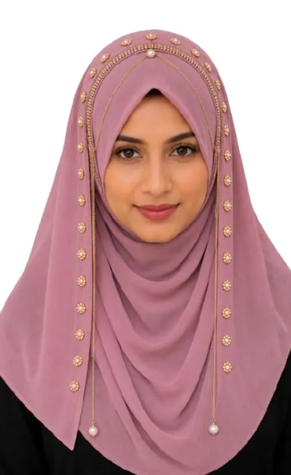 Pink_Georgette_Hijab_For_Women