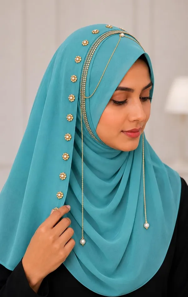 Blue_Georgette_Hijab_For_Women