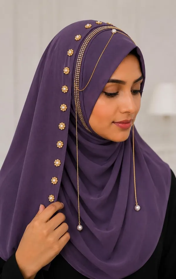 Lavender_Georgette_Hijab_For_Women