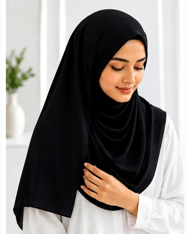 Black_Georgette_Hijab_For_Women