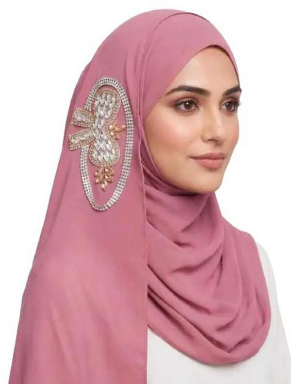 Pink_Georgette_Hijab_For_Women