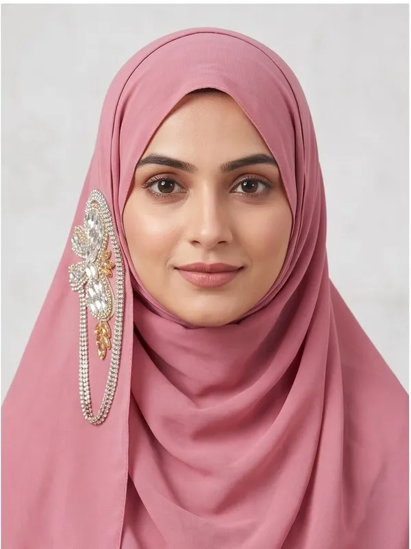 Pink_Georgette_Hijab_For_Women