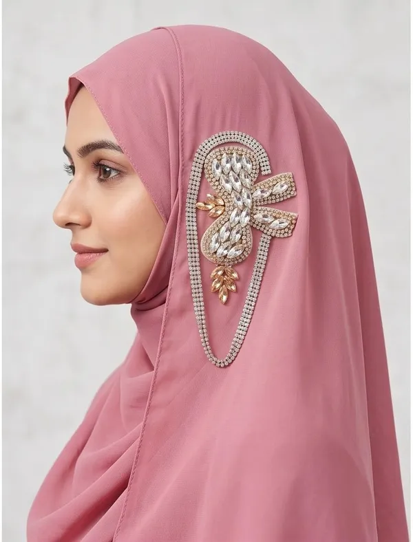 Pink_Georgette_Hijab_For_Women