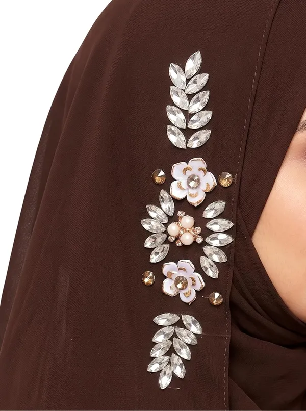 Coffee_Georgette_Hijab_For_Women