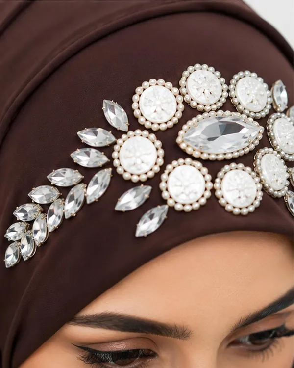 Coffee_Georgette_Hijab_For_Women