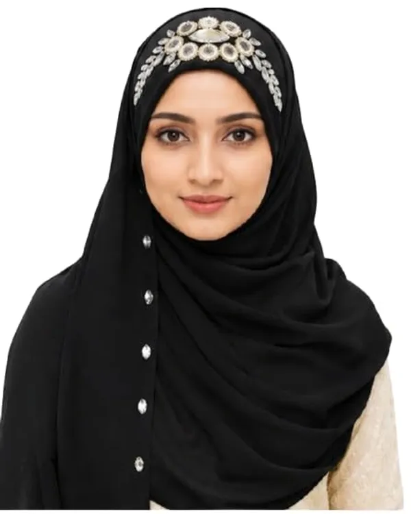 Black_Georgette_Hijab_For_Women