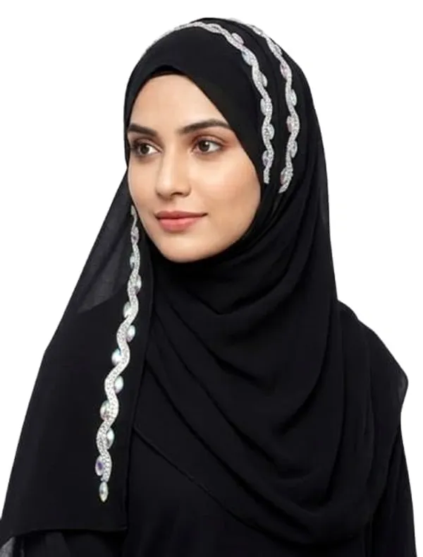 Black_Georgette_Hijab_For_Women