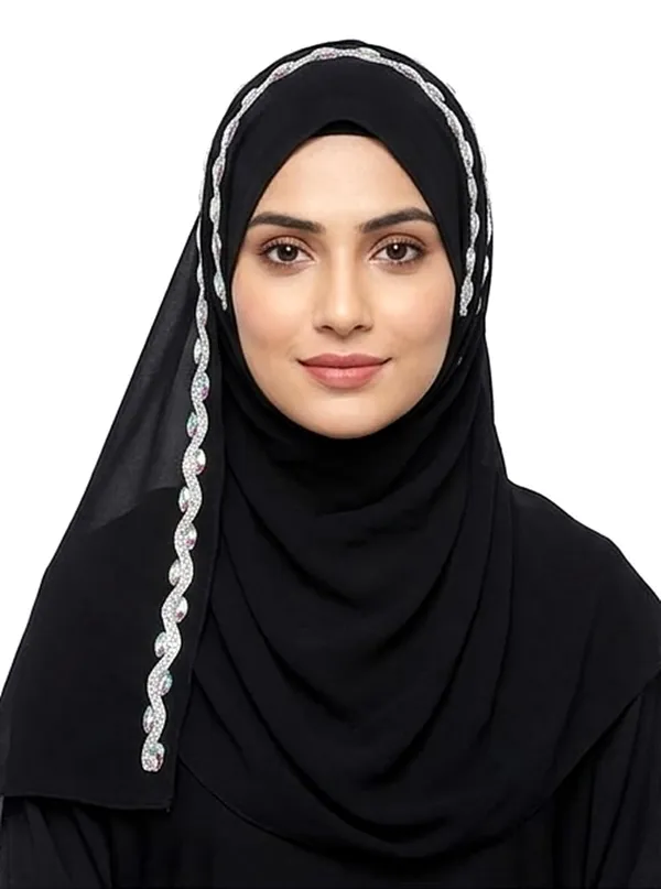 Black_Georgette_Hijab_For_Women
