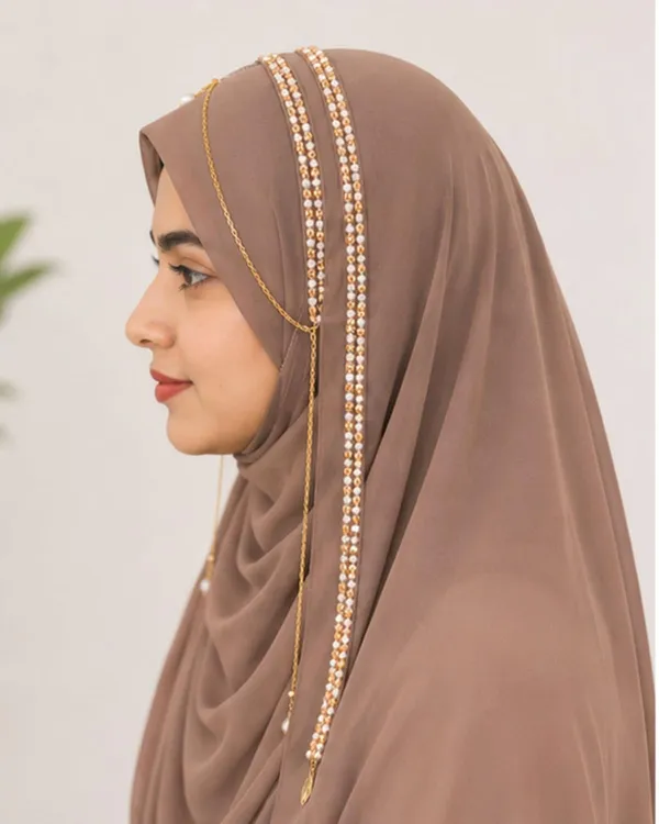 Chocolate_Georgette_Hijab_For_Women
